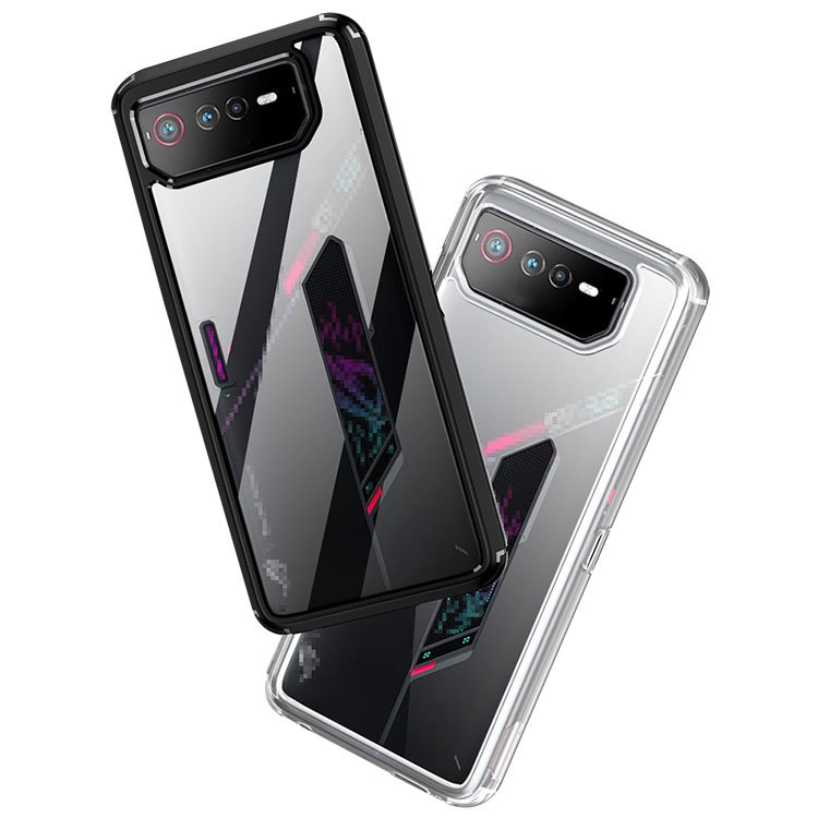 ASUS ROG Phone 6スマホカバー クリアケースカバー TPUソフト - スマホ