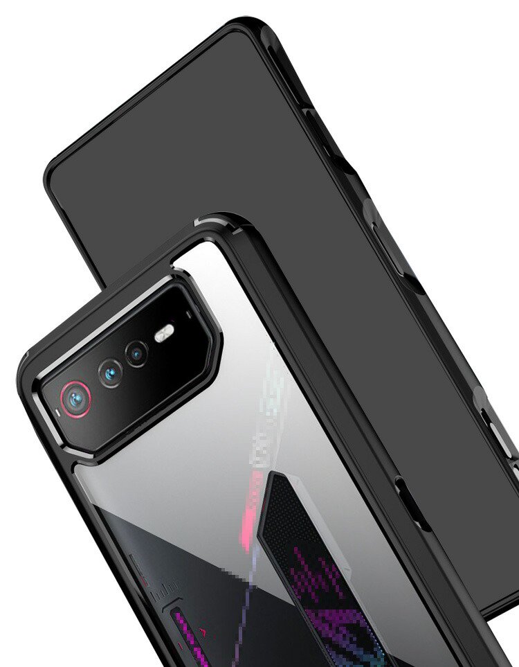 ASUS ROG Phone 6用 ケース クリア 耐衝撃 スマホカバー - Android