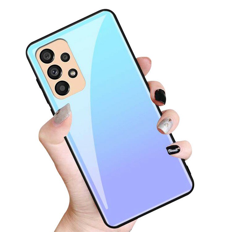 Samsung Galaxy A53 5G ケース / カバー TPU 背面強化ガラス