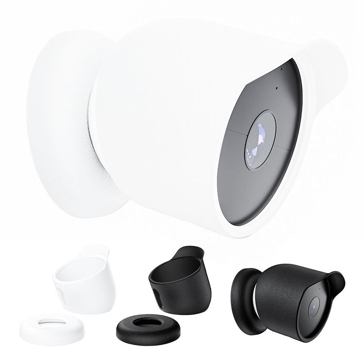 Google Nest Cam (屋内、屋外対応 / バッテリー式) ケース 耐衝撃 カバー シリコンカバー シンプル - IT問屋
