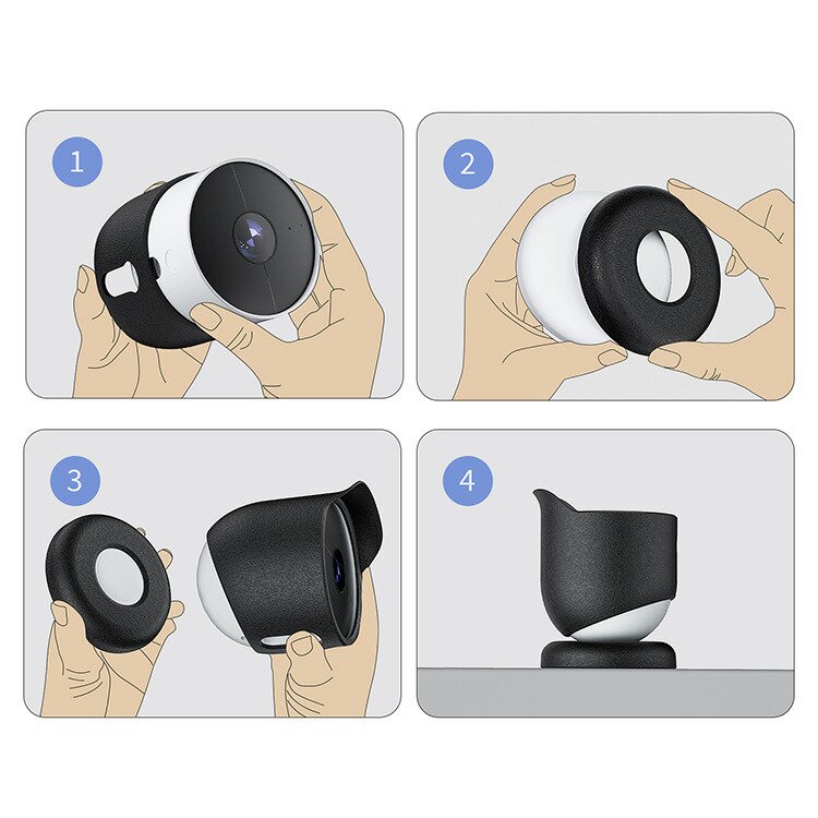 Google Nest Cam (屋内、屋外対応 / バッテリー式) ケース 耐衝撃
