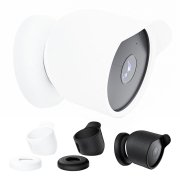 Google Nest Cam (屋内、屋外対応 / バッテリー式) ケース 耐衝撃 カバー シリコンカバー シンプル