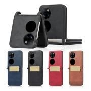 HUAWEI P50 Pocket  / С ޤꤿ߷ PU쥶 ɼǼ ץ ̥쥶