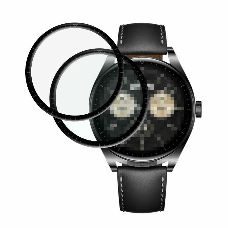 HUAWEI WATCH Buds【ハイドロゲルフィルム2枚組】 HUAWEI WATCH Buds フィルム 2枚入り 液晶保護 ファーウェイ ウォッチ