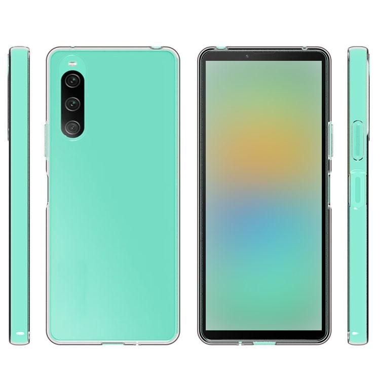 Sony Xperia 10 V ケース クリア カバー TPU 透明 ソフトケース