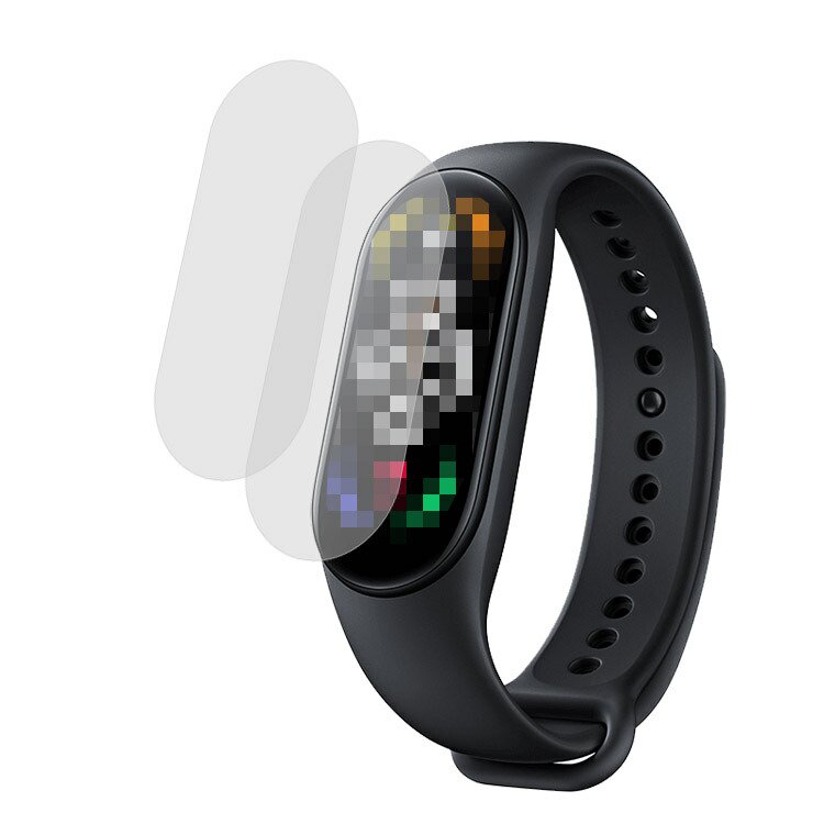 Xiaomi Smart Band 8 フィルム TPU HD/光沢 2枚入り ソフトフィルム シャオミ 小米 Mi スマートバンド 8  液晶保護フィルム - IT問屋