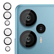 Xiaomi POCO F5 カメラカバー ガラスフィルム カメラ保護 レンズカバー シャオミ ポコ F5 アンドロイド おしゃれ 強化ガラス