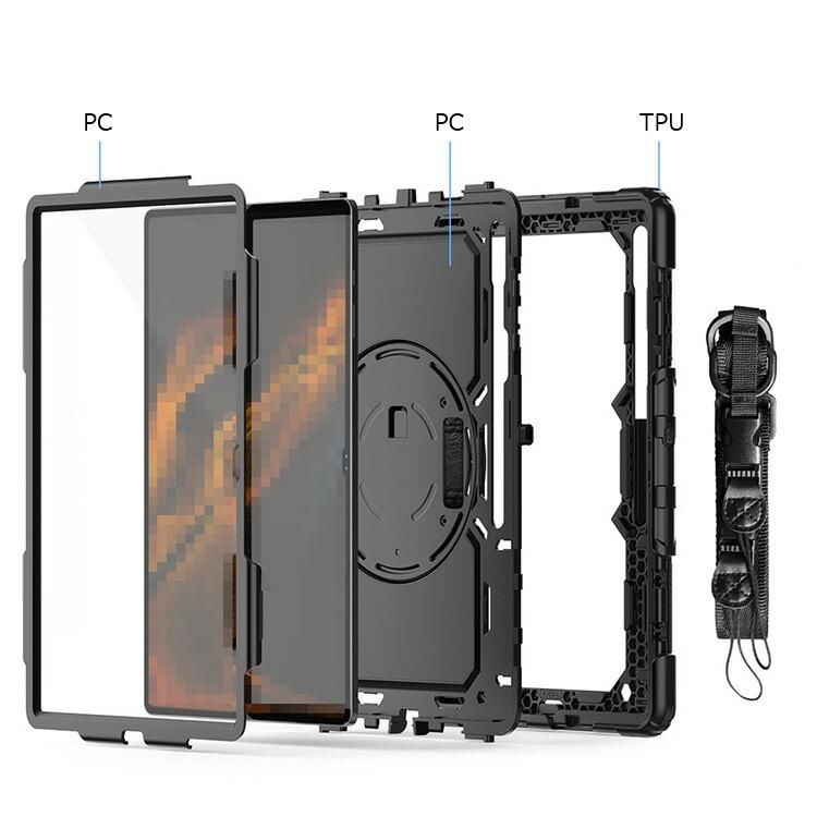 Galaxy Tab S7+/S8+ ケース (2020/2022モデル) 耐衝撃 カバー Galaxy Tab S7+/S8+ ケース (2020/2022モデル) 耐衝撃 カバー