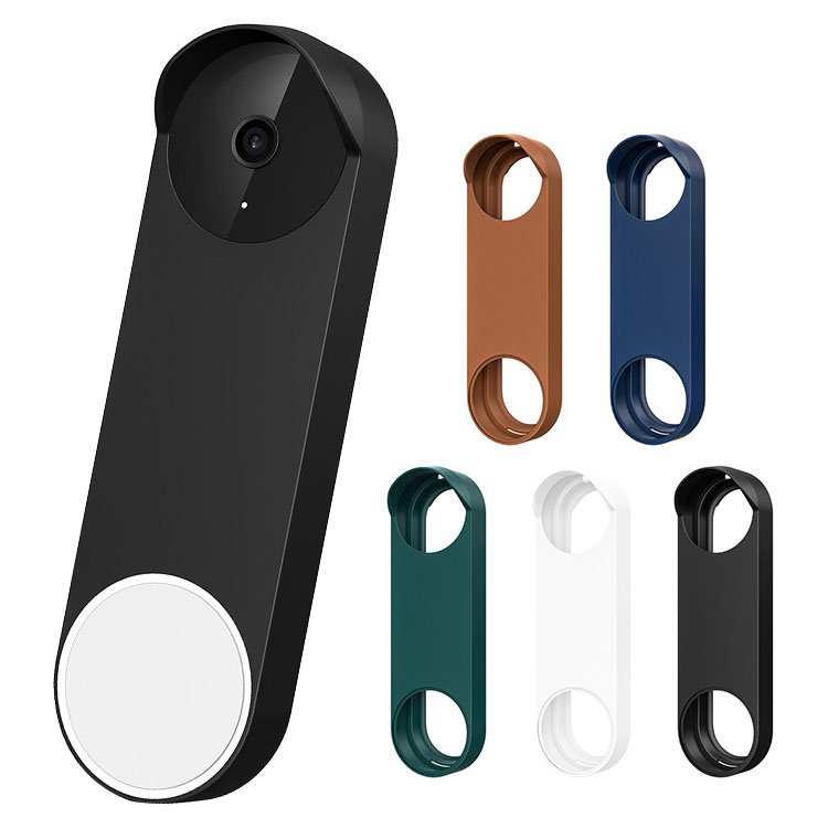 Google Nest Doorbell (Battery Type) ケース 耐衝撃 カバー シリコンカバー バッテリー式ビデオドアホン  ソフトカバー - IT問屋