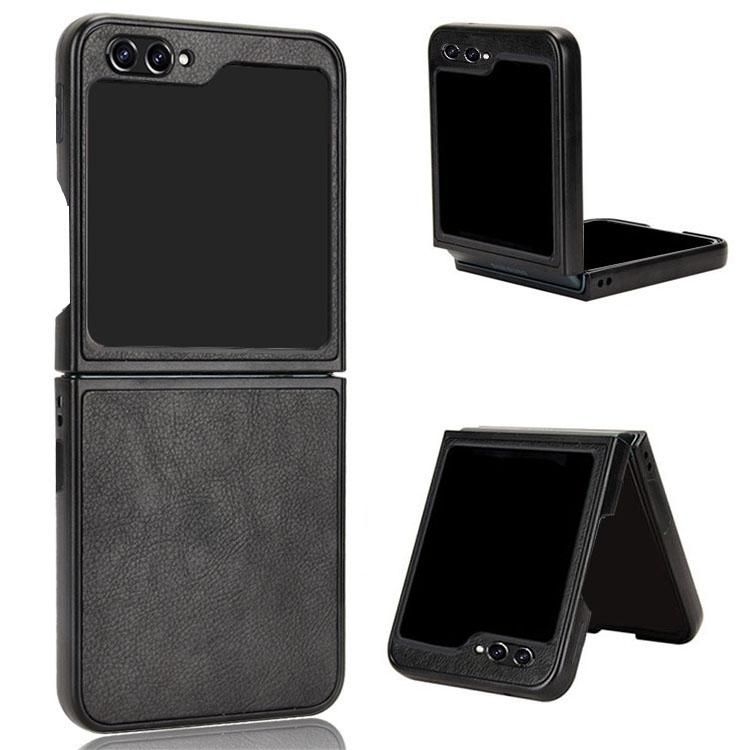 Samsung Galaxy Z Flip5 ケース / カバー 折りたたみ型 PUレザー