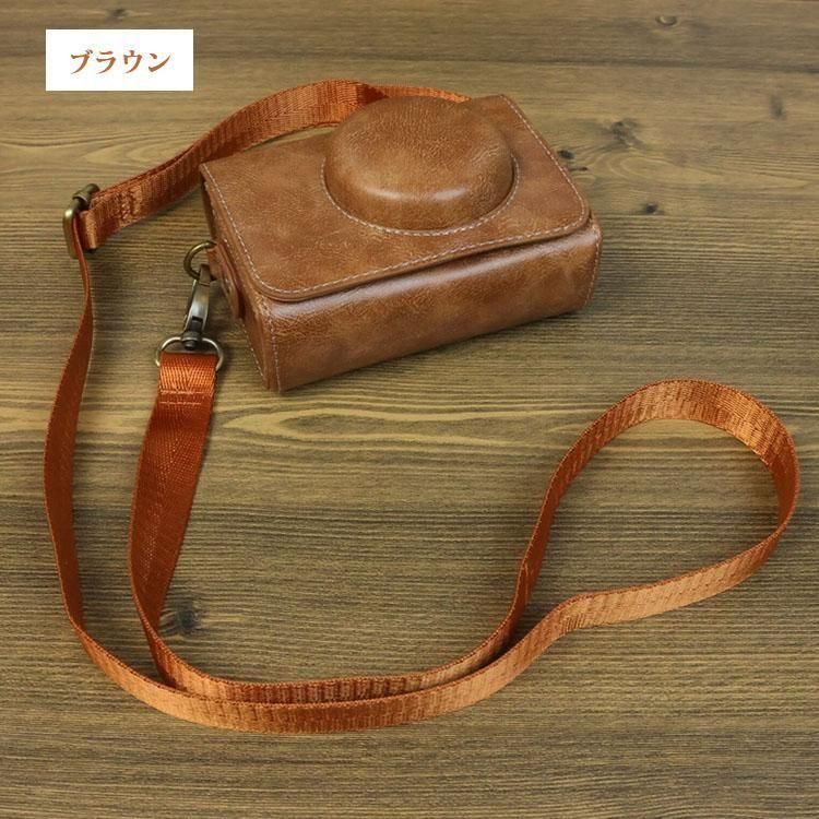 VLOGCAM ZV-1 II カメラケース ZV-1F ZV-1 PUレザー ショルダー