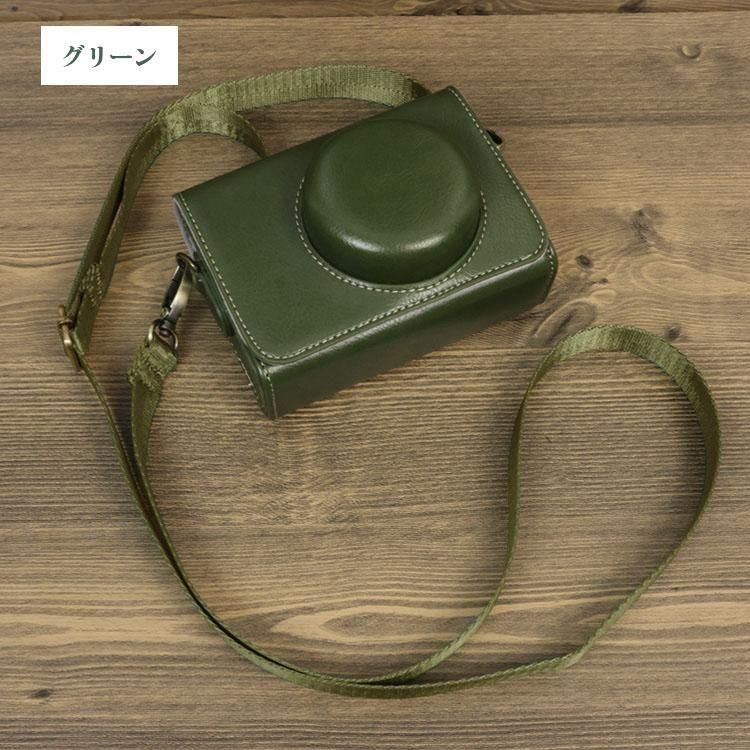 VLOGCAM ZV-1 II カメラケース ZV-1F ZV-1 PUレザー ショルダー