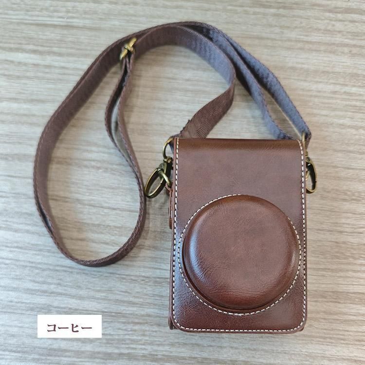 VLOGCAM ZV-1 II カメラケース ZV-1F ZV-1 PUレザー ショルダー