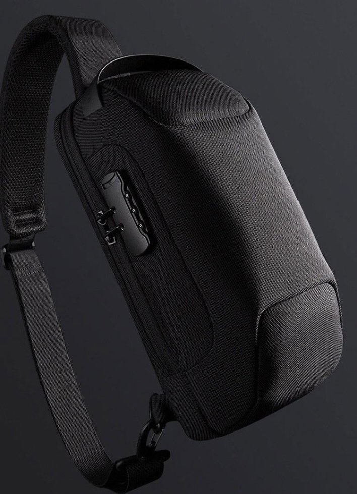 □中古 ASUS ROG Phone Bag ショルダーバッグ ボディバッグ エイスース スマートフォンバック ブラック 黒 - メンズバッグ
