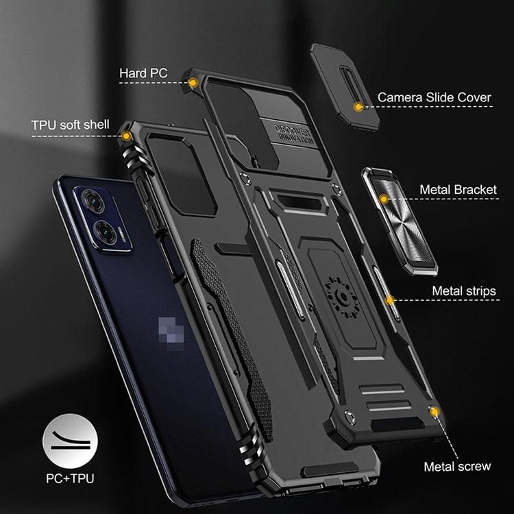 Moto g53j 5G ケース Moto g53y / g53s カバー 耐衝撃カバー スライド