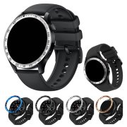 Galaxy Watch 6 Classic ベゼルリング 保護カバー ベゼルリングフレーム ステンレス 取付簡単 粘着式
