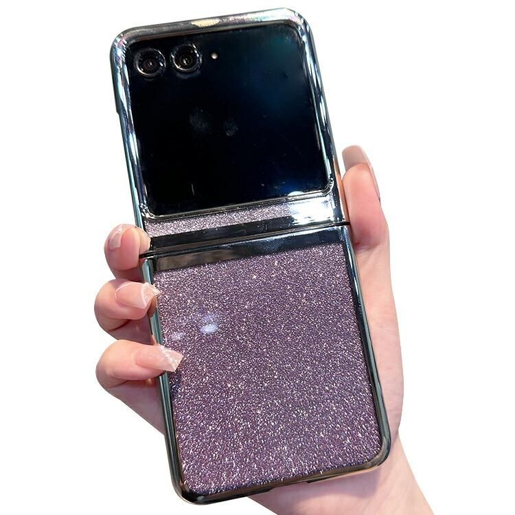 Moto Razr 40 Ultra ケース カバー メッキ プラスチック 可愛い