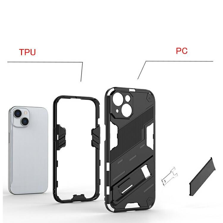 iPhone15 ケース 耐衝撃 カバー 2重構造 iPhone 15 Plus/Pro/Pro Max