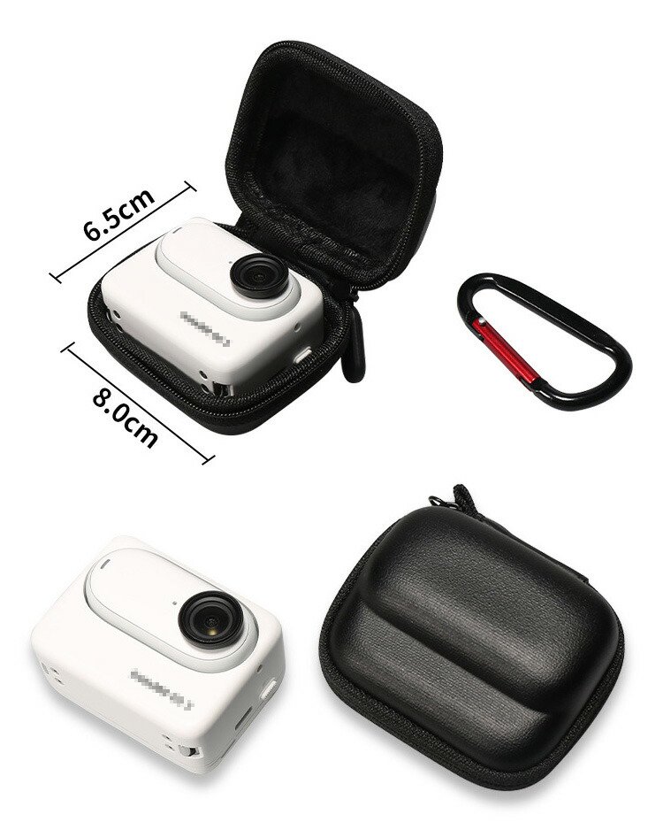 Insta360 go ケースと本体カバー付きスマホ/家電/カメラ - ビデオカメラ