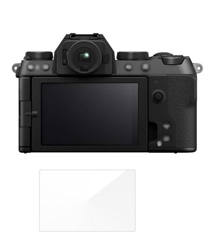 FUJIFILM X-S20 デジタルカメラ ガラスフィルム 強化ガラス 2枚セット 液晶保護フィルム 硬度9H 2.5D 液晶保護  富士フイルムX-S20 保護シール - IT問屋