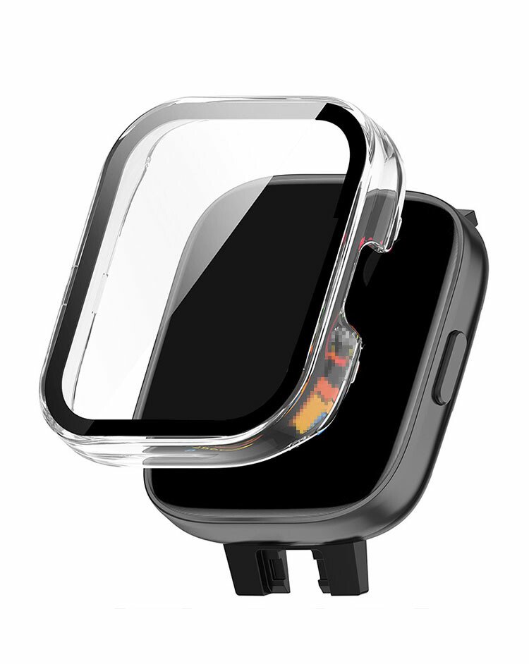 Redmi Watch 3 ケース カバー 強化ガラス（ガラスフィルム）付き 全面 ...