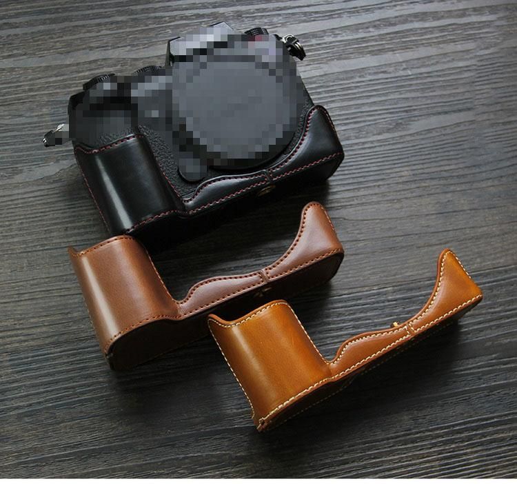 Panasonic (パナソニック) LUMIX DC-S5M2 ケース PUレザーハーフ Panasonic (パナソニック) LUMIX DC-S5M2 ケース PUレザーハーフ