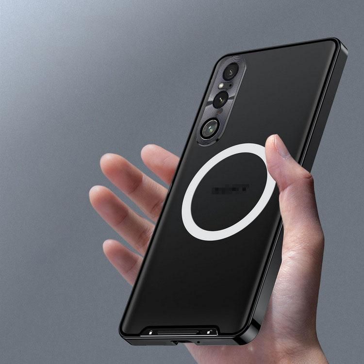 Sony Xperia 1 V バンパー Xperia 10 V ケース Qi充電
