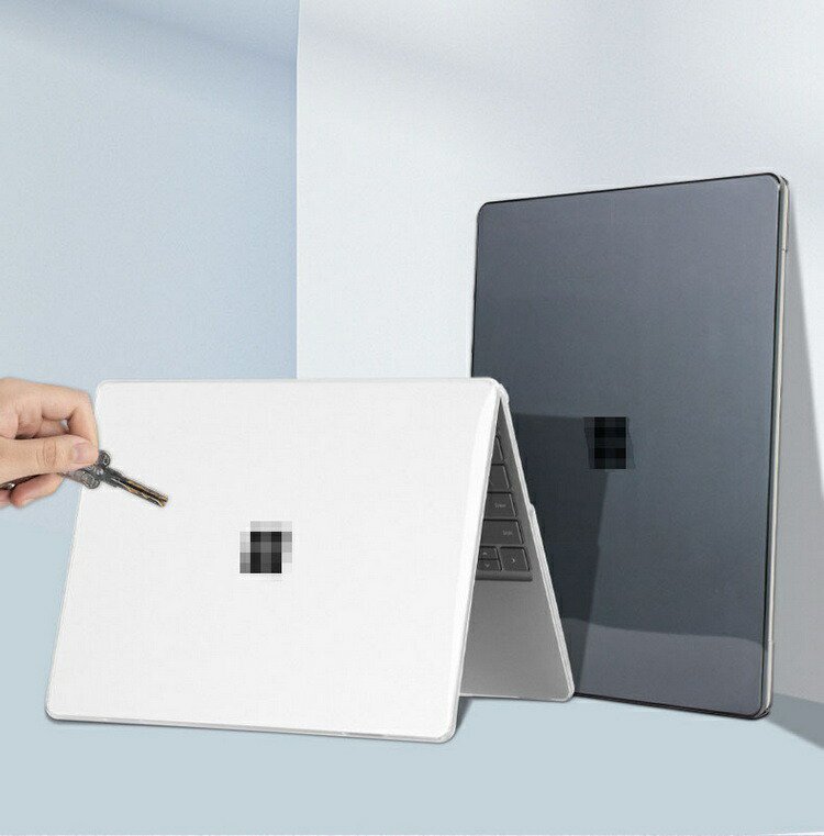Surface Laptop Go 2/Go (12.4インチ) カバー/ケース クリア シェル 傷 ...