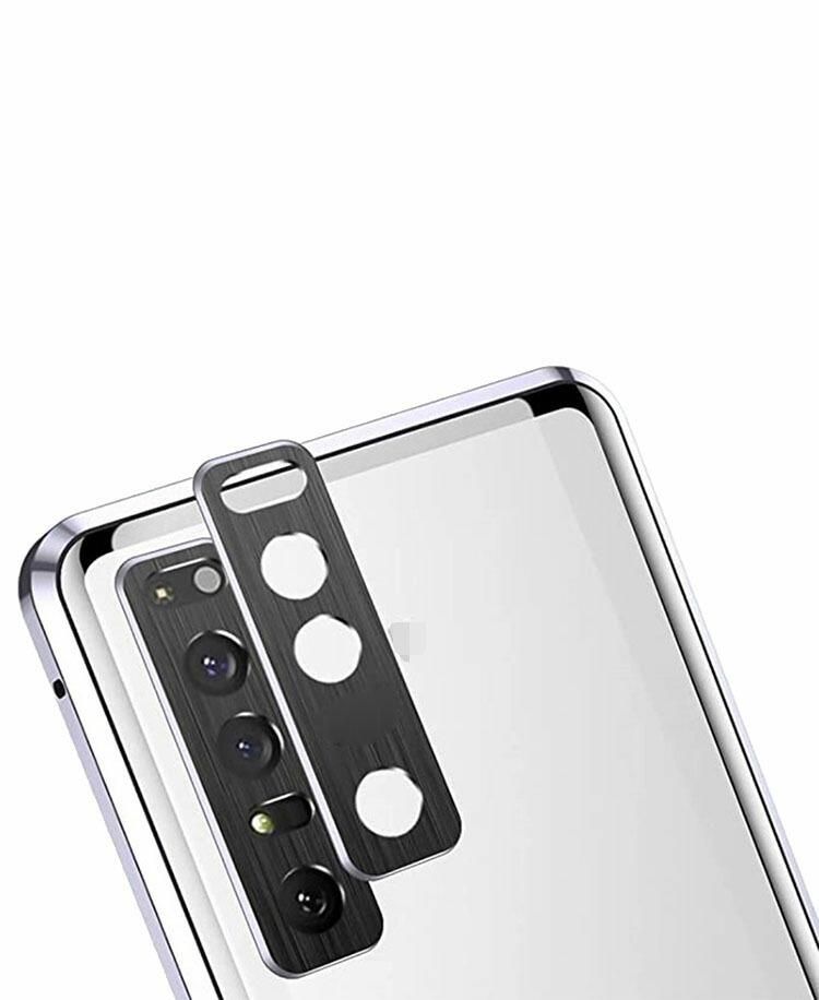 Sony Xperia 5 IV ケース カバー アルミバンパー 液晶面クリア
