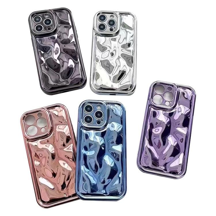 ⭐️Apple iPhone15 美品 ケースあり⭐️ iPhone15 ケース 耐衝撃 カバー メッキ TPU ソフトケース シンプル