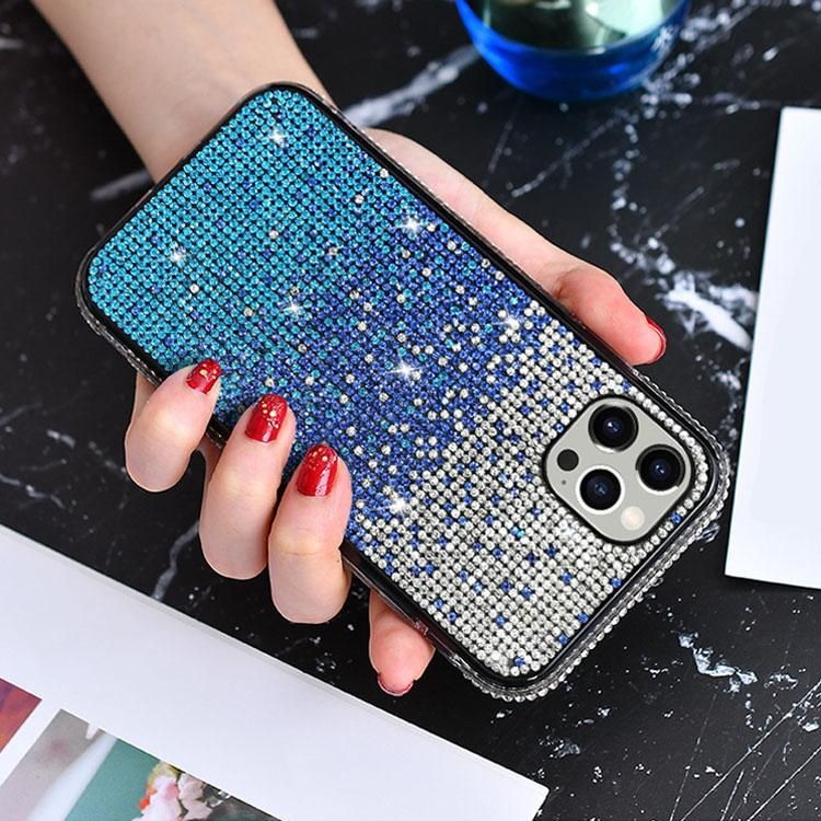 iPhone15 耐衝撃 ケース カバー ラインストーン キラキラ