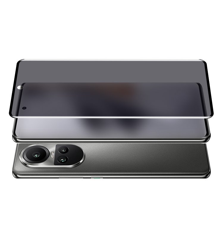 OPPO Reno10 Pro 5G ガラスフィルム 強化ガラス HD/覗き見防止 硬度9H ...