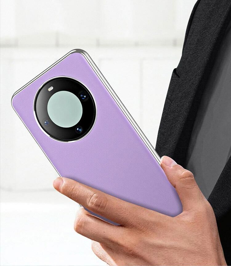 Huawei Mate 60 ケース Mate 60 Pro カバー PUレザー 背面レザー Huawei Mate 60 ケース Mate 60 Pro カバー PUレザー 背面レザー