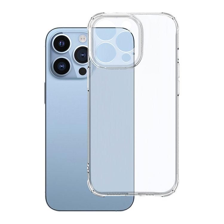 iPhone15 クリア ケース カバー TPU 透明 角 保護 コーナーバンパー