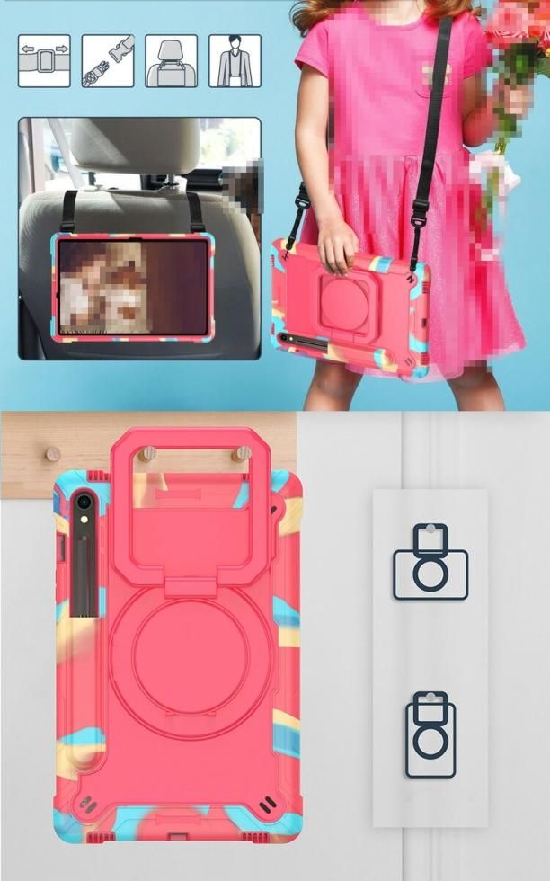 Galaxy Tab S9 FE ケース 10.9インチ スタンド機能 スマホ