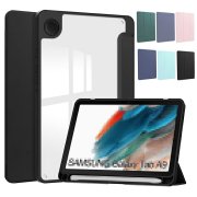 Galaxy Tab A9+  11 Ģ С PU쥶 Ʃ ɵǽ ڥǼ ॹ 饯  A9+ ֥åȥС