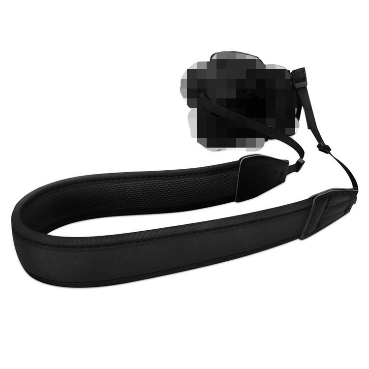 ライカ Leica ライカ ネックストラップ ブラック 黒 ロゴ入り 幅30mm 美品 カメラストラップ