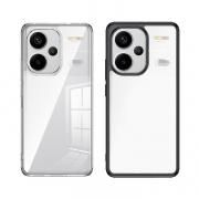 Redmi Note 13 Pro+ 5G ケース 透明 ケース プラスチック Qi充電 ワイヤレス充電 対応 マグネット式車載ホルダー対応 小米 シャオミ
