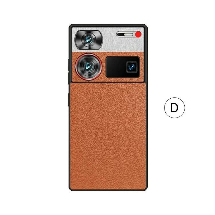 Nubia Z60 Ultra ケース カバー PUレザー 背面レザーケース