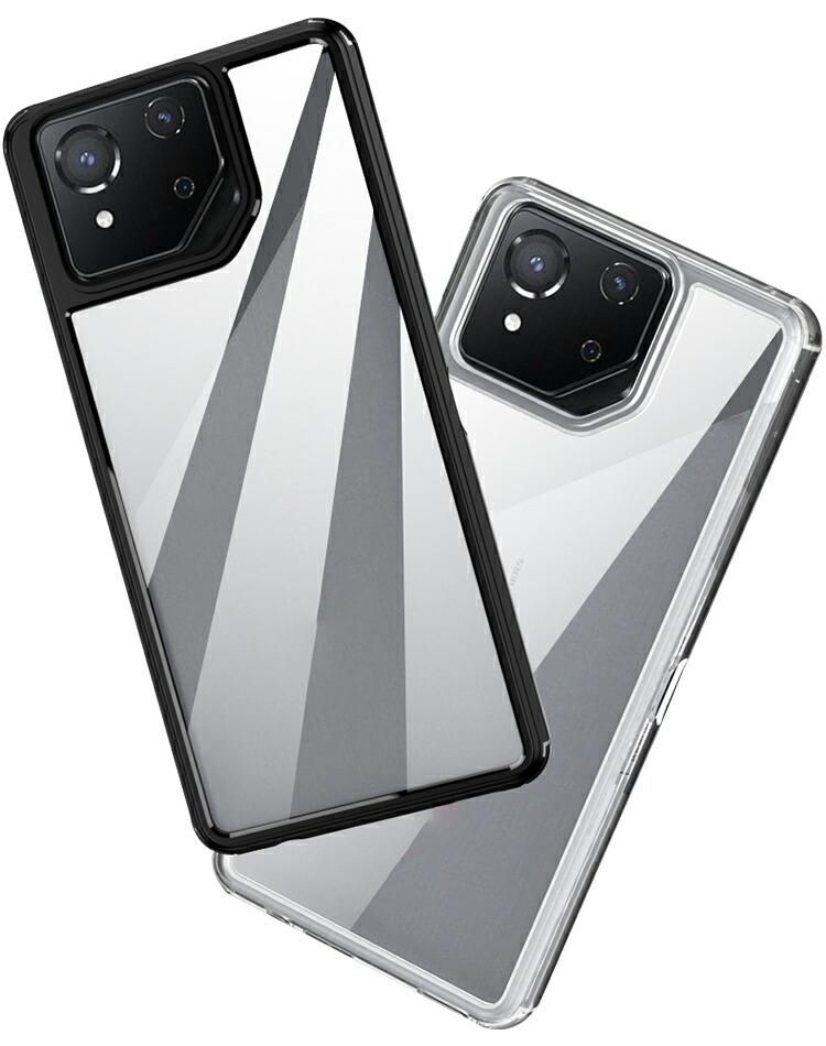 ROG Phone 8 クリア ケース ROG Phone 8 Pro 耐衝撃 カバー 背面