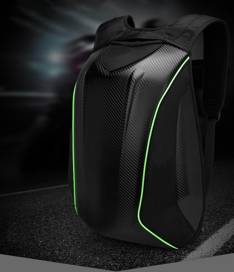 ヘルメットバッグ バイク用 リュックサック 反射ストリップ