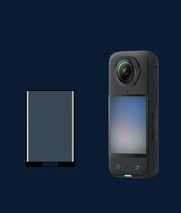 Insta360 X4 液晶保護フィルム 強化ガラス 2セット インスタ360