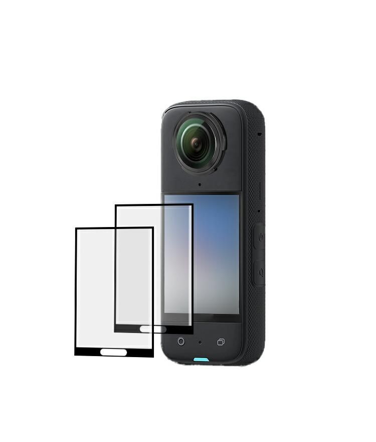 Insta360 X4 液晶保護フィルム 強化ガラス 2セット インスタ360