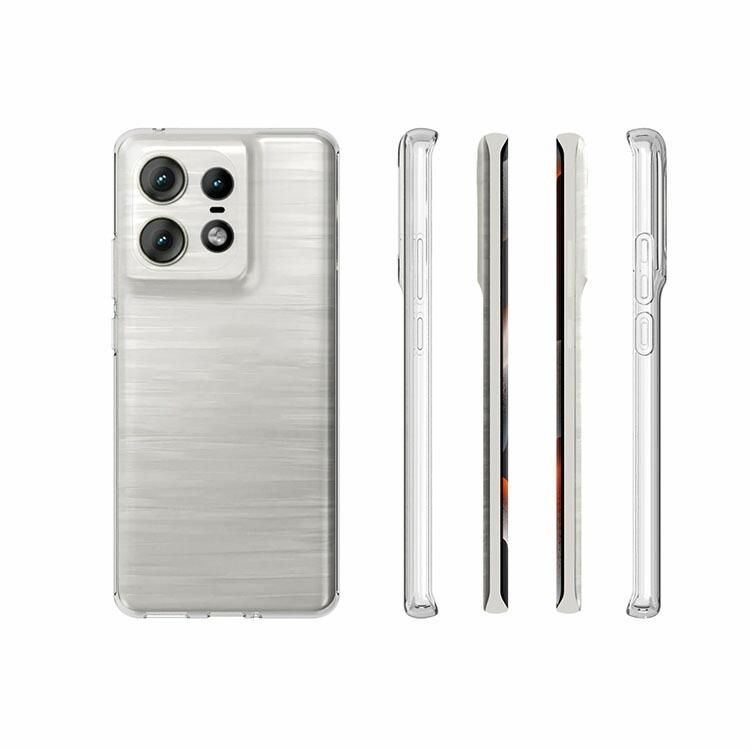スマホケース motorola edge 50 Pro ケース マット感 真っ白い