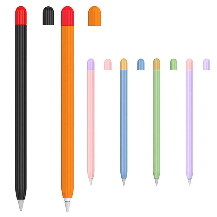 Apple pencil Pro ケース カバー Apple Pencil（第2世代）シリコン ペンを包み込みキズや汚れから守る?グリップ力をUP -  IT問屋
