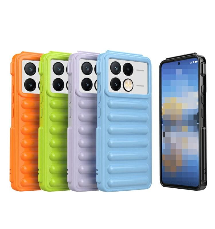 POCO F6 Pro ケース 耐衝撃 カバー TPU ソフトケース シンプル
