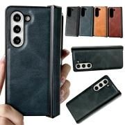 Galaxy Z Fold6 Ѿ׷ С ޤꤿ߷ ץ PU쥶 Samsung ॹ 饯 Z ե6 ݸ ɥ