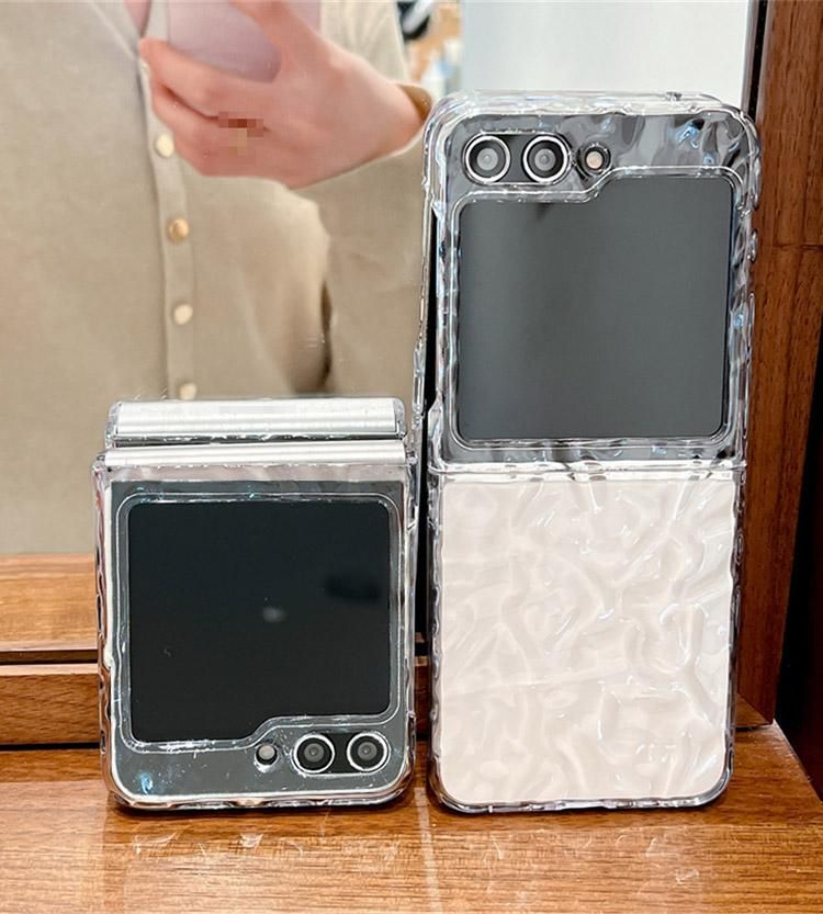 Galaxy Z Flip6 ケース 耐衝撃 カバー 透明 かわいい きらきら Galaxy Z Flip6 ケース 耐衝撃 カバー 透明 かわいい きらきら