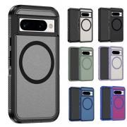 Pixel8a 耐衝撃 ケース カバー カメラ保護あり Qi充電 ワイヤレス充電 対応 背面マット Google グーグル ピクセル8a
