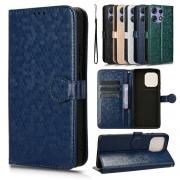 Edge 50 Pro ケース Edge 50s Pro ケース 幾何学模様 手帳型PUレザーケース ストラップ付き カード収納 Motorola モトローラ エッジ 50 プロ